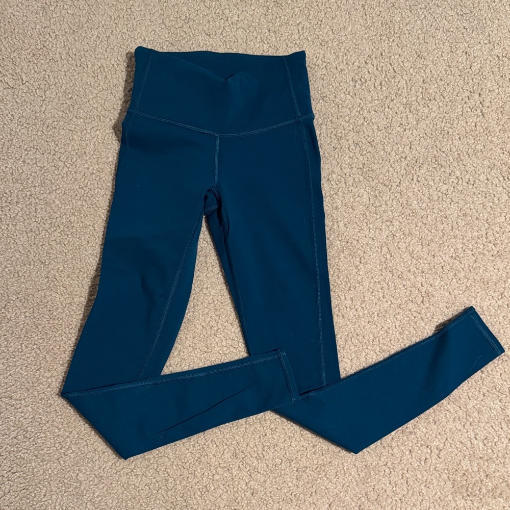 Athleta women’s teal Blue Leggings size XXS